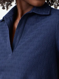 Alfie Tunic in Riptide Jacquard