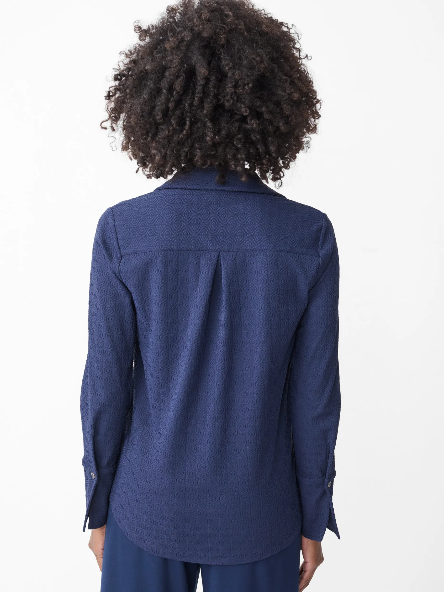 Alfie Tunic in Riptide Jacquard