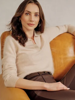 Alyce Brushed Cashmere Sweater