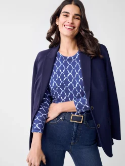 Anilee Sweater in Mega Palm Spring