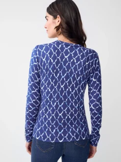 Anilee Sweater in Mega Palm Spring