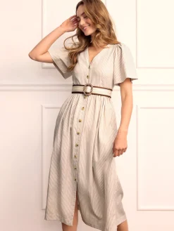 Annora Dress in Stripe