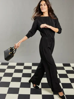 Bacall Silk Jumpsuit: RSVP x Steven Stolman