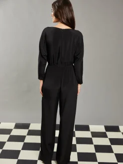 Bacall Silk Jumpsuit: RSVP x Steven Stolman