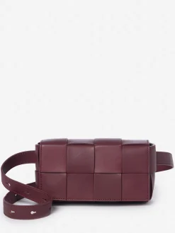 Bahia Woven Leather Belt Bag