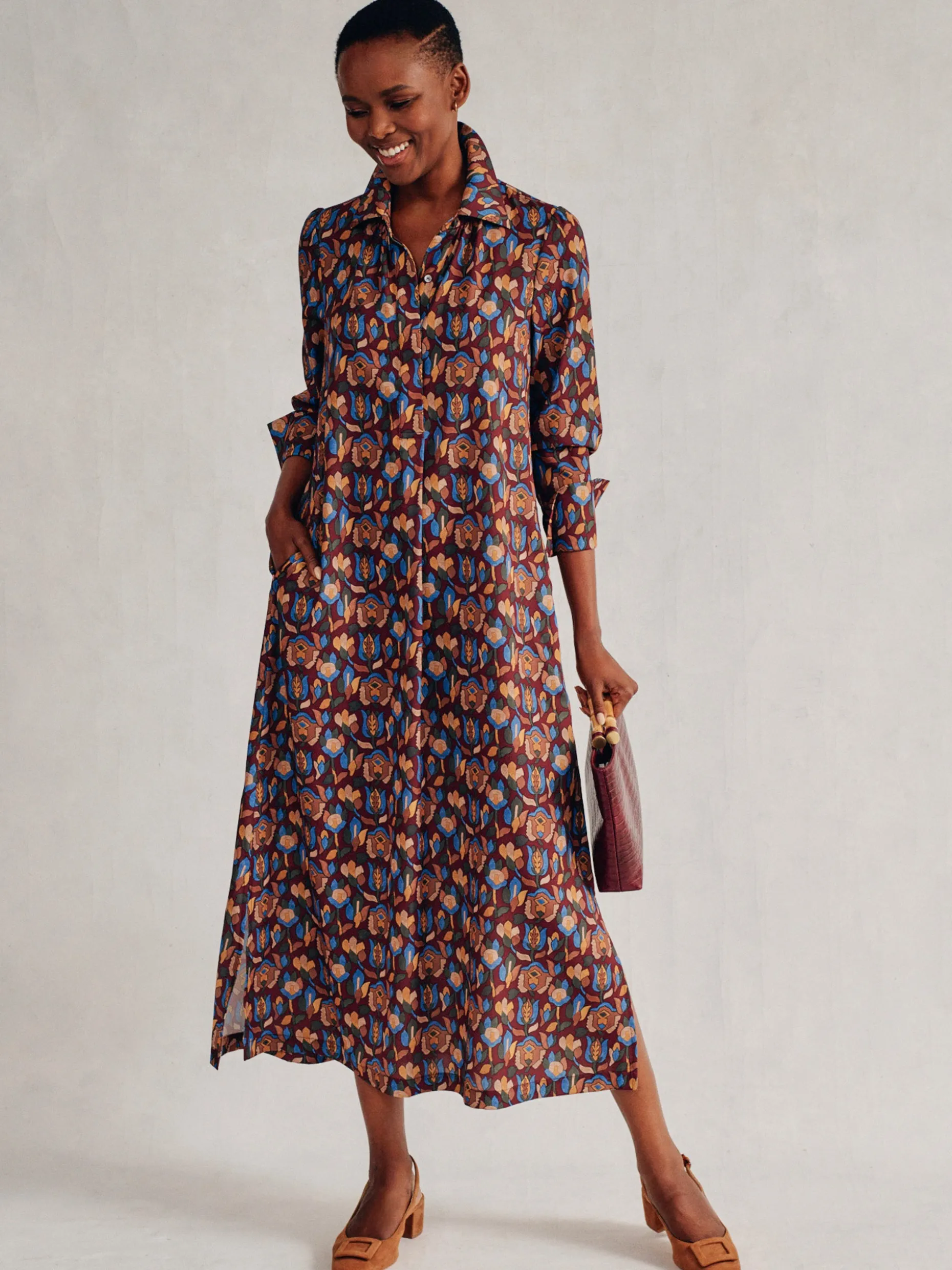 Belle Dress in Tiffany Bloom