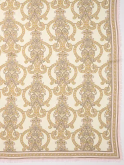 Bellini Scarf in Gilded Paisley Border