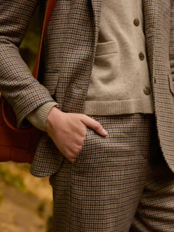 Broderick Pants in Houndstooth