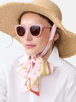 Brooke Raffia Hat in Neo Gulltopp Square