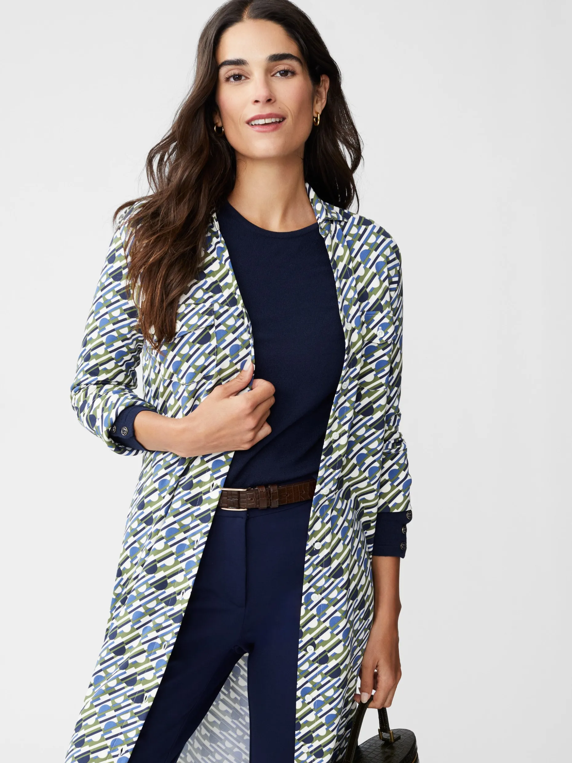 Brynn Dress in Nine Iron