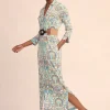 Brynn Maxi Dress in Yucutan Mural