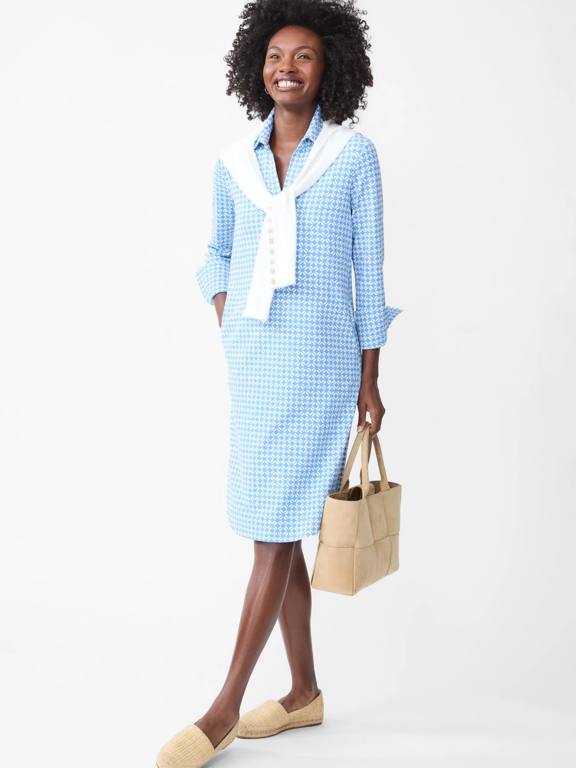 Cagney Dress in Neo Sugar Cane