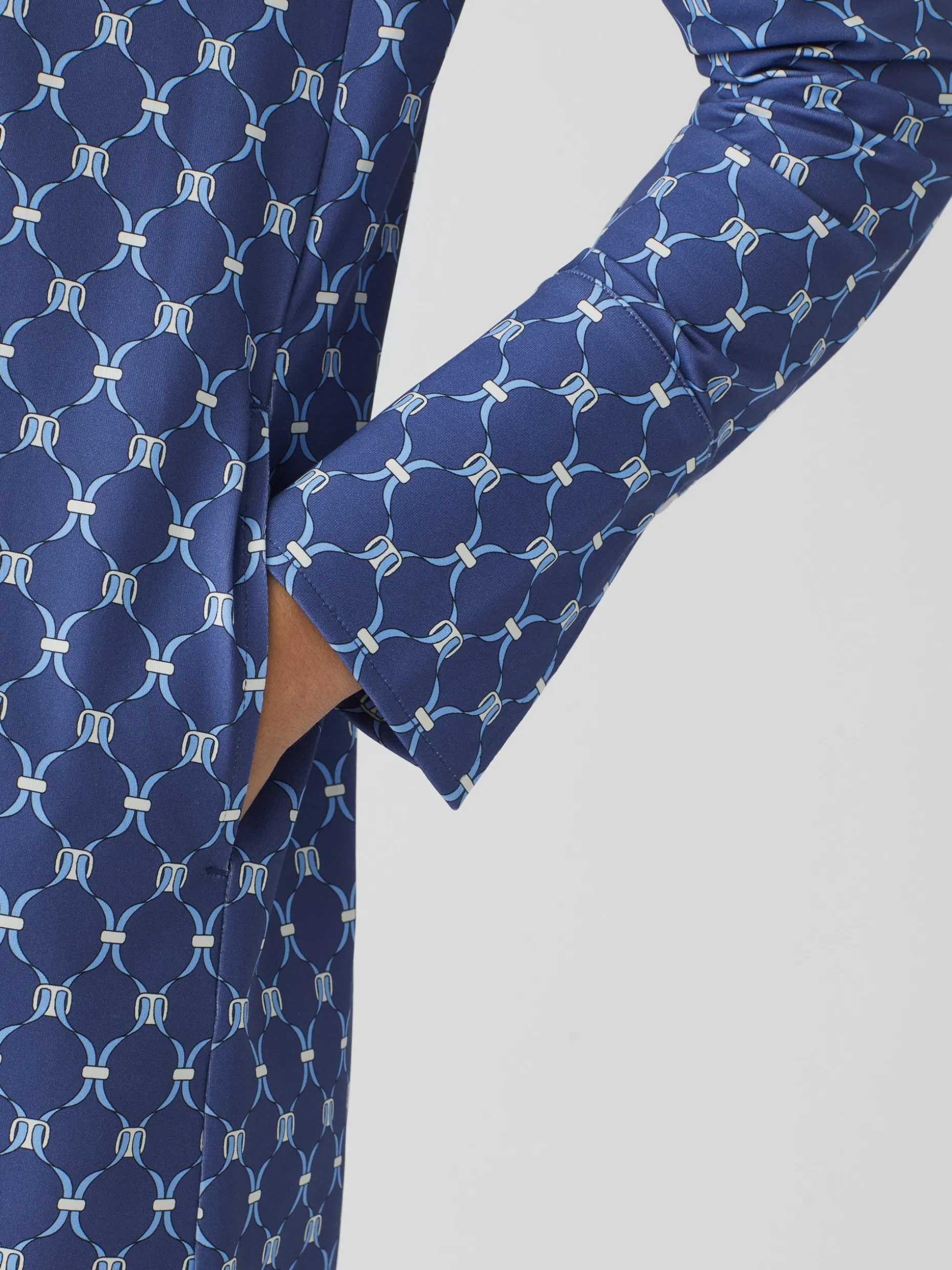 Cagney Dress in Sussex Interlock