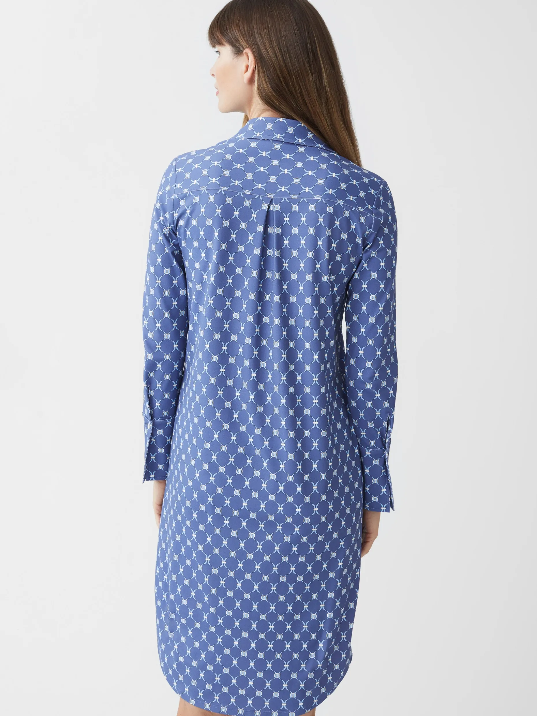 Cagney Dress in Sussex Interlock