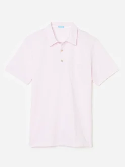 Callahan Cotton Polo in Stripe