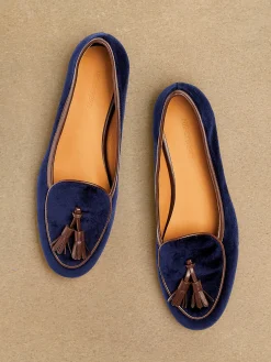 Cecily Velvet Loafers