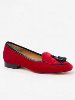 Cecily Velvet Loafers
