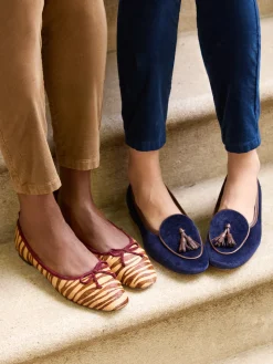 Cecily Velvet Loafers