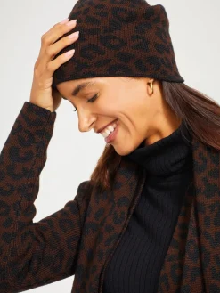 Cheetah Jacquard Hat