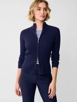 Clemence Zip Cardigan