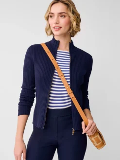 Clemence Zip Cardigan