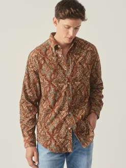 Collis Classic Fit Shirt in Paisley