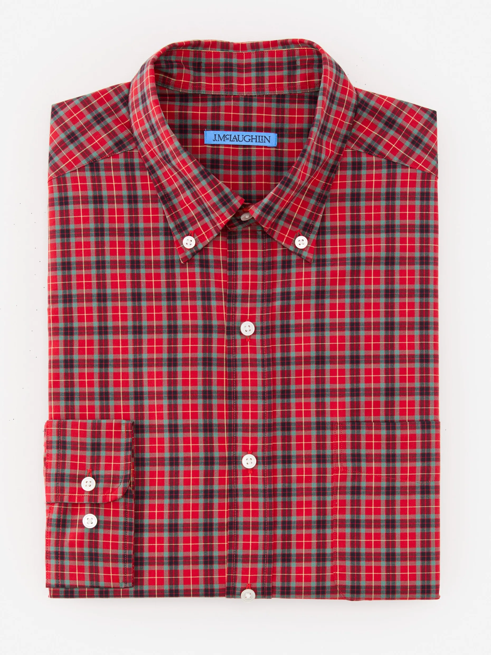 Collis Classic Fit Shirt in Plaid