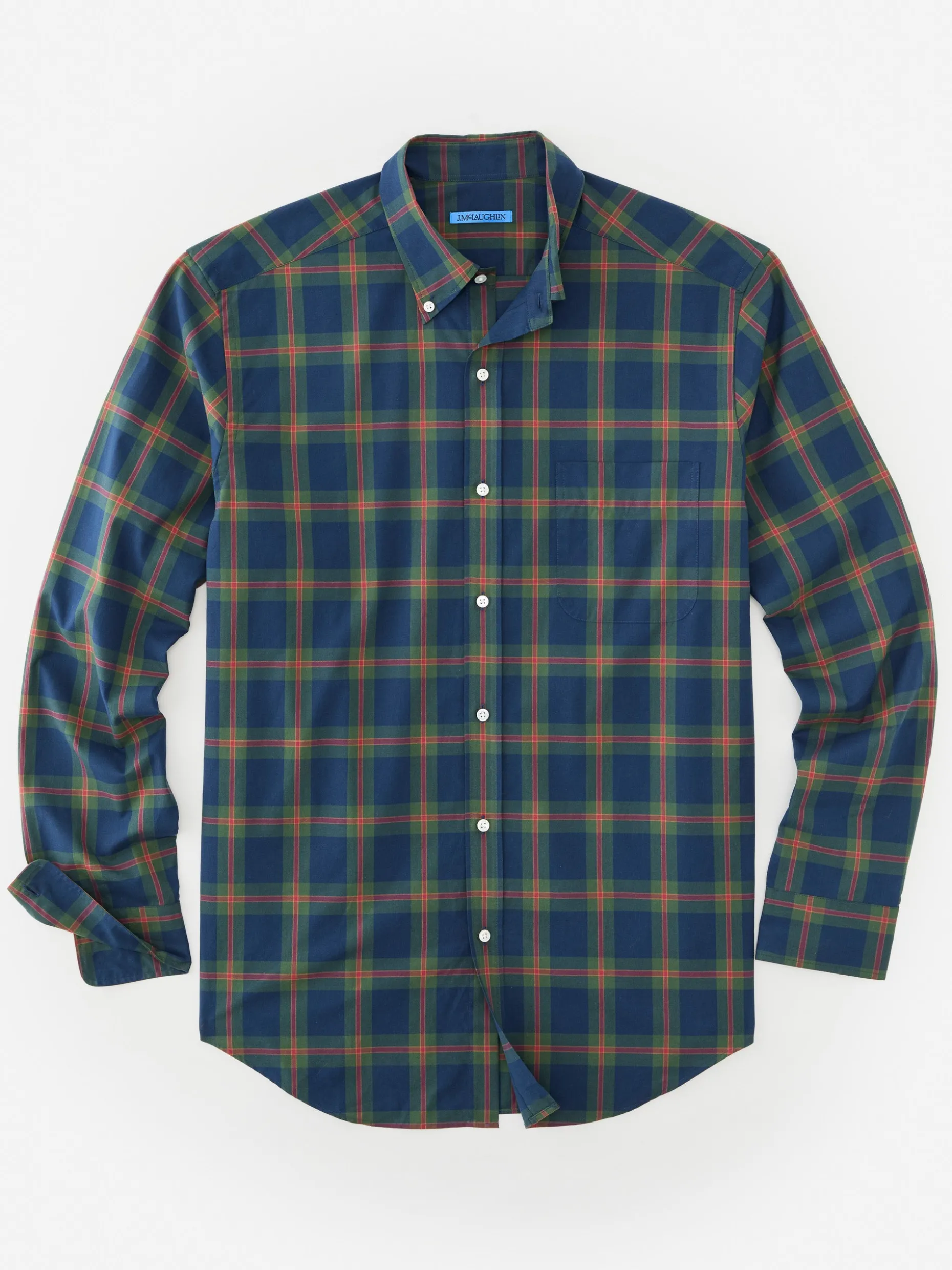 Collis Classic Fit Shirt in Plaid