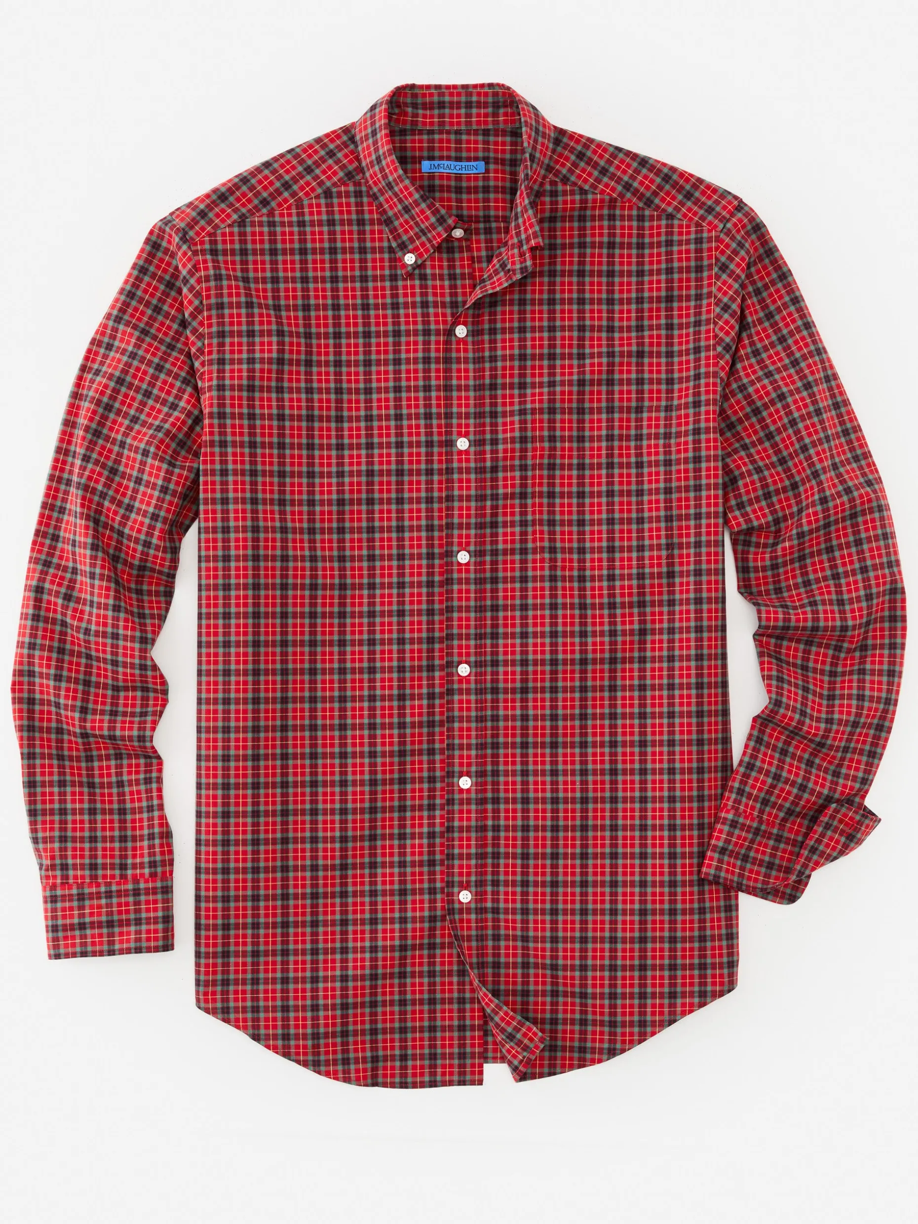 Collis Classic Fit Shirt in Plaid