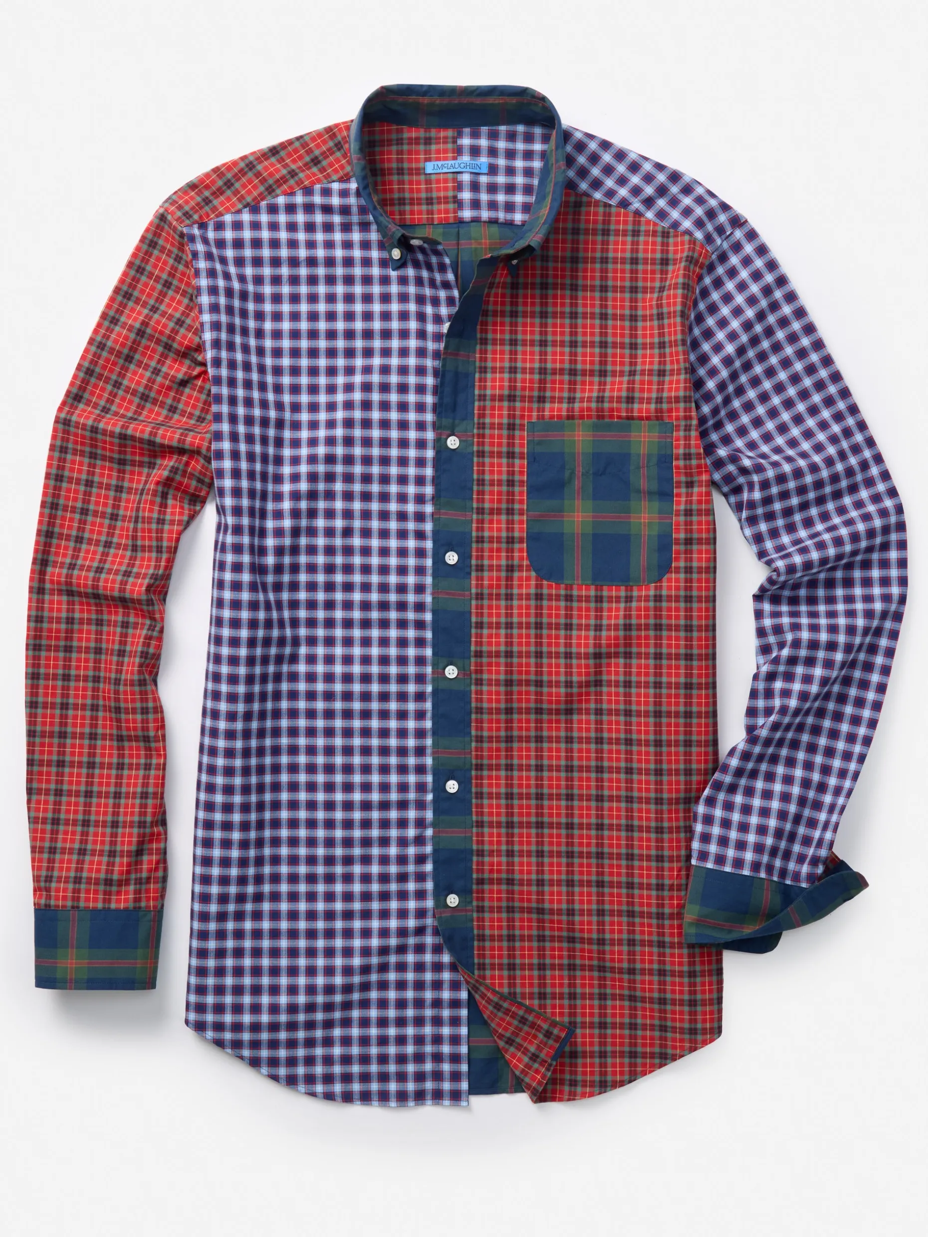 Collis Classic Fit Shirt in Plaid