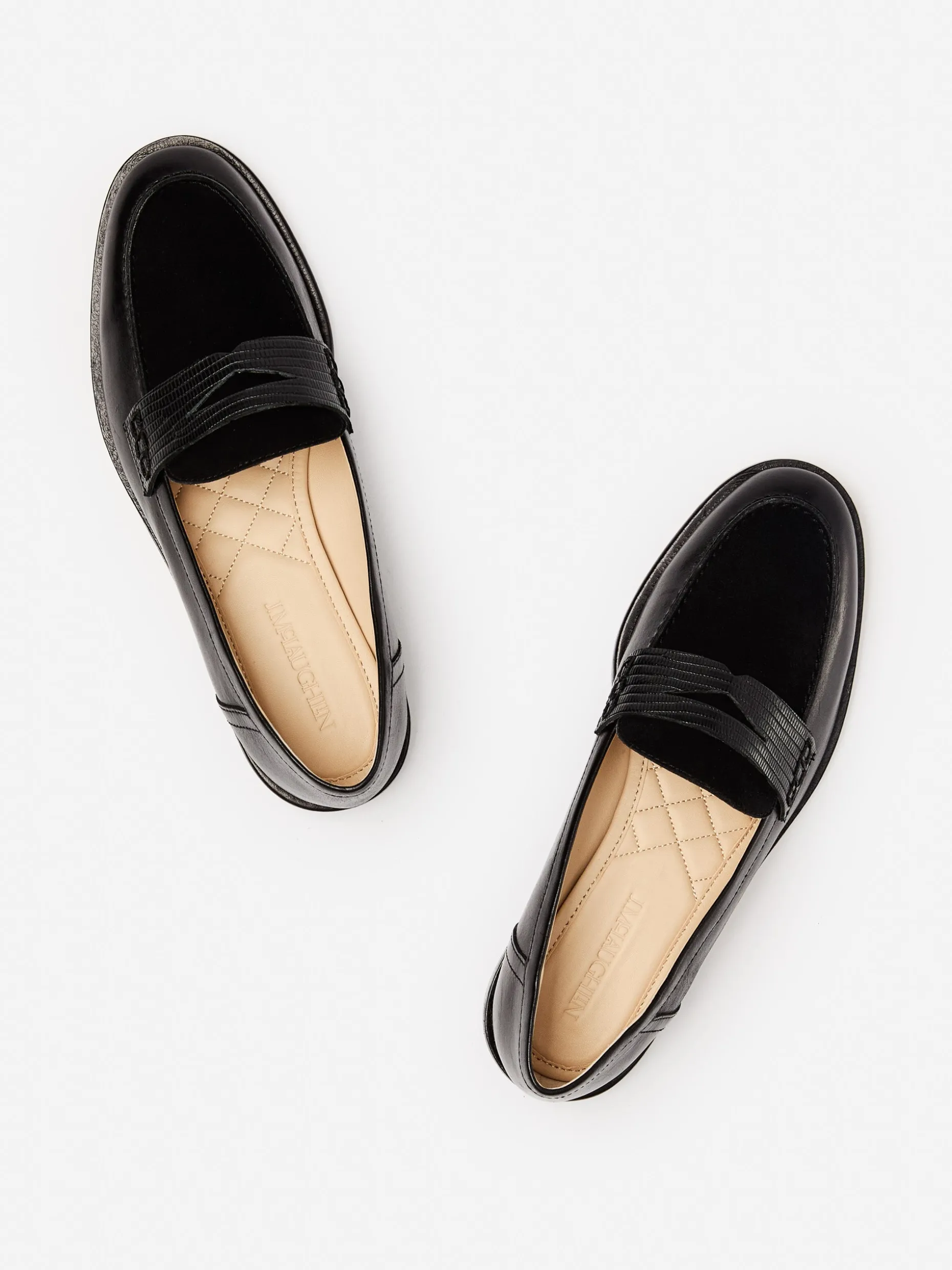 Concetta Suede u0026 Leather Loafers