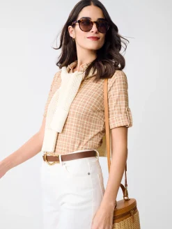 Cornelia Shirt in Layered Lines