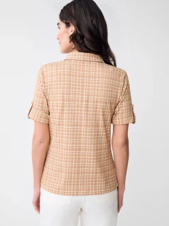 Cornelia Shirt in Layered Lines