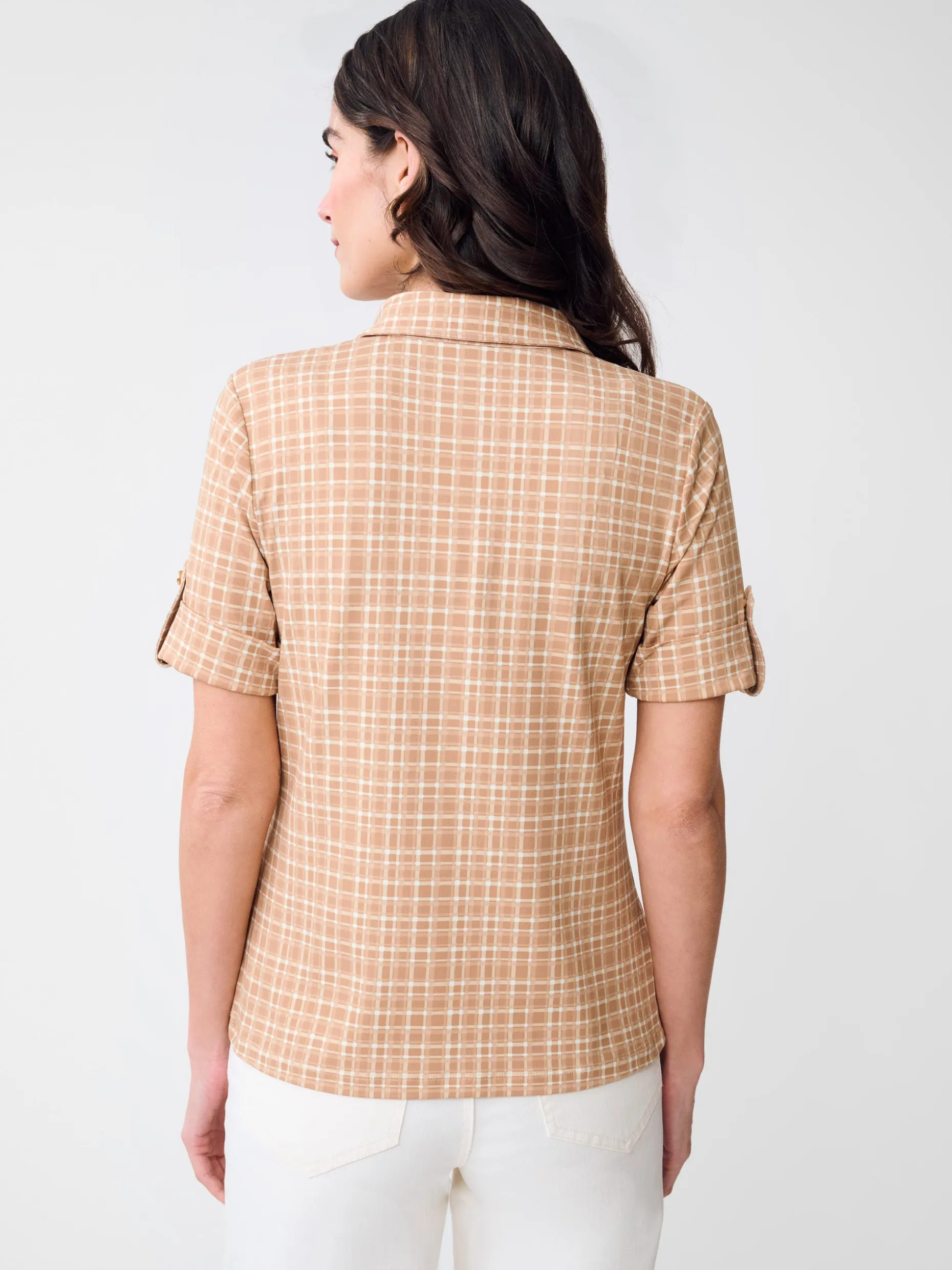 Cornelia Shirt in Layered Lines