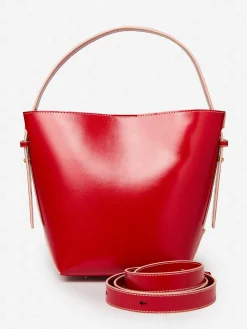 Crawford Leather Bucket Bag