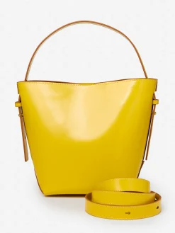 Crawford Leather Bucket Bag