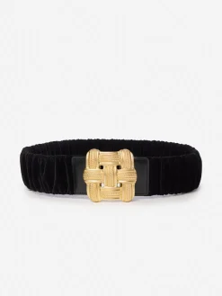 Daisy Velvet Belt