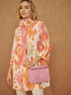 Deirdre Coat in Ikat Swirl