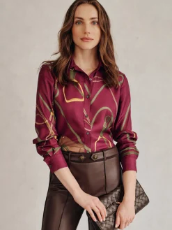 Denver Silk Blend Shirt in Modern Palomino