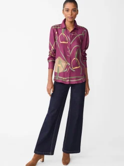 Denver Silk Blend Shirt in Modern Palomino