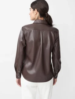 Denver Vegan Leather Shirt