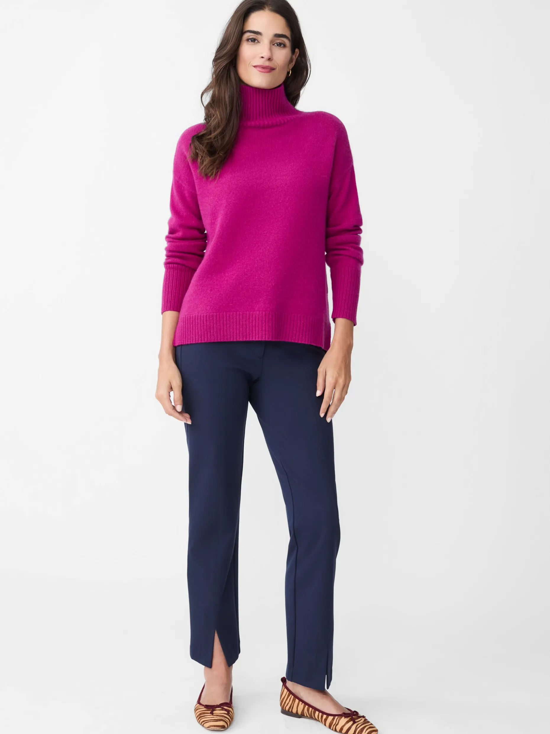 Dina Cashmere Turtleneck
