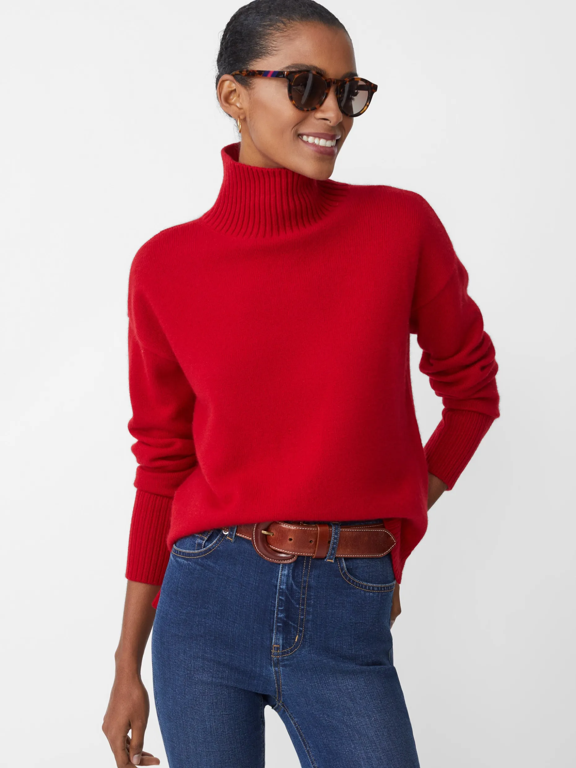 Dina Cashmere Turtleneck
