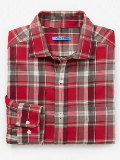 Dobson Classic Fit Flannel Shirt in Plaid