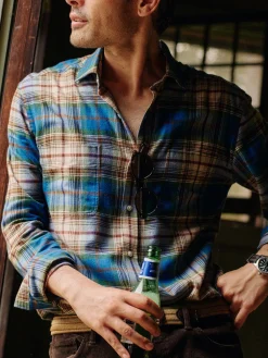 Dobson Classic Fit Flannel Shirt in Plaid