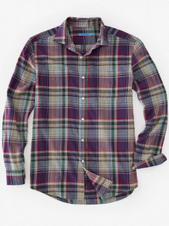 Dobson Classic Fit Flannel Shirt in Plaid