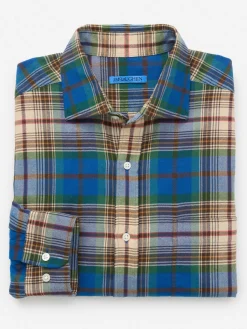 Dobson Classic Fit Flannel Shirt in Plaid