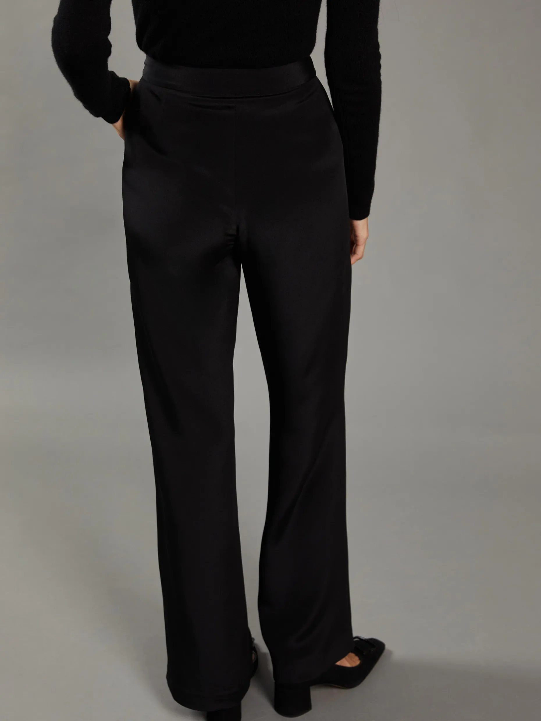 Eleanor Silk Pants: RSVP x Steven Stolman