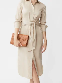 Everly Woven Leather Clutch