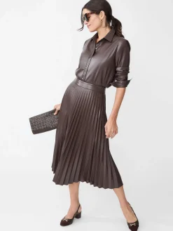 Evey Vegan Leather Skirt